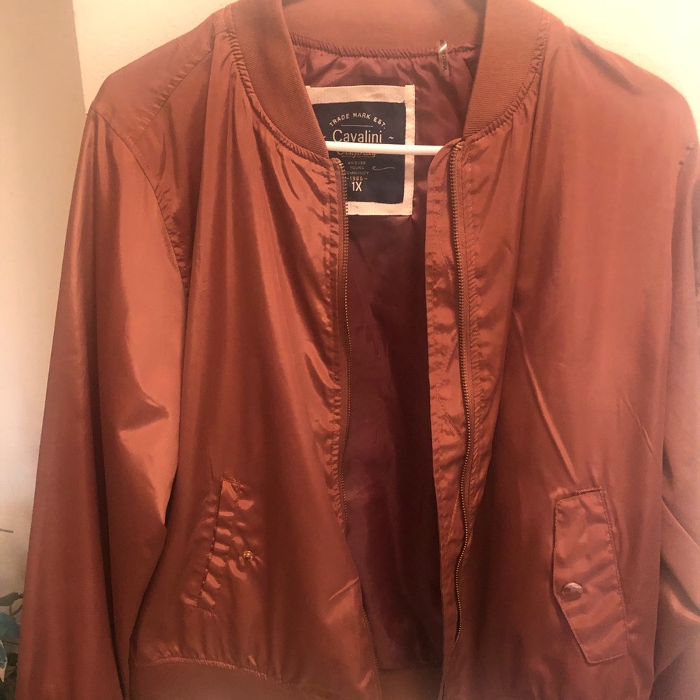 Women satin bomber jacket